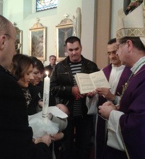 Biskup Šaško krstio sedmo dijete obitelji Tomljenović